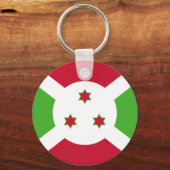 Vlag van Burundi Sleutelhanger (Achterkant)