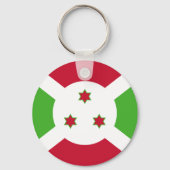 Vlag van Burundi Sleutelhanger (Achterkant)