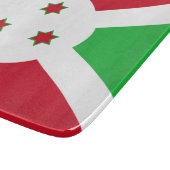 Vlag van Burundi Snijplank (Hoek)