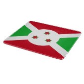 Vlag van Burundi Snijplank (Hoek)