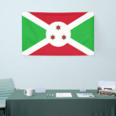 Vlag van Burundi Spandoek (Beurs)