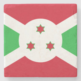 Vlag van Burundi Stenen Onderzetter