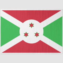 Vlag van Burundi Tissuepapier