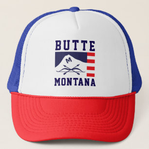 Vlag van Butte, Montana Trucker Pet