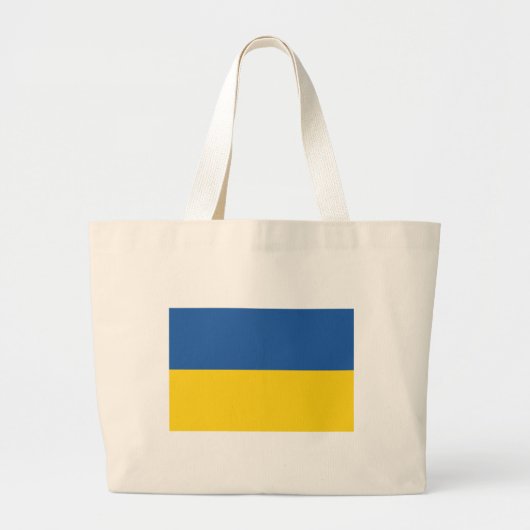 Vlag van Button Canvas tas Oekraïne (Voorkant)