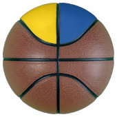 Vlag van Button Oekraïne Basketbal (Rechts)