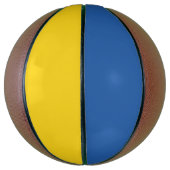Vlag van Button Oekraïne Basketbal (Verticaal)