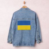 Vlag van Button Oekraïne Denim Jacket (Hangar)