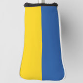 Vlag van Button Oekraïne Golfheadcover (Draai 90)