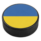 Vlag van Button Oekraïne Hockey Puck (3/4)