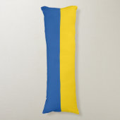 Vlag van Button Oekraïne Lichaamskussen (Voorkant Verticaal)