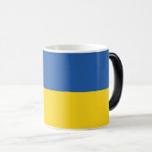Vlag van Button Oekraïne Magische Mok (Voorkant rechts)