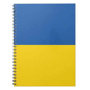 Vlag van Button Oekraïne Notitieboek