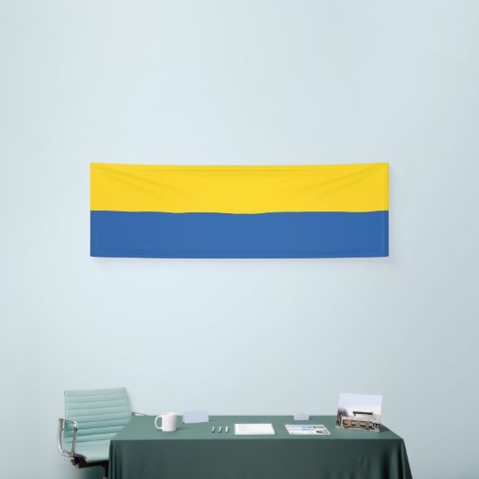 Vlag van Button Oekraïne Spandoek (Beurs)