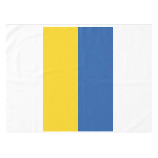 Vlag van Button Oekraïne Tafelkleed (Voorkant (Horizontaal))