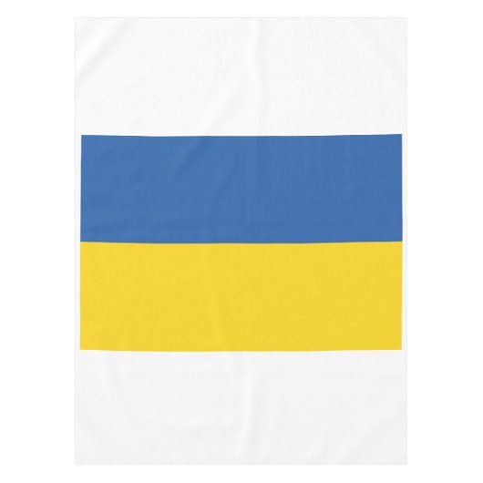 Vlag van Button Oekraïne Tafelkleed (Voorkant)