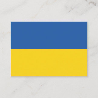 Vlag van Button Oekraïne Visitekaartje
