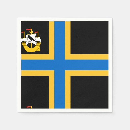 Vlag van Caithness Napkins Servet (Voorkant)
