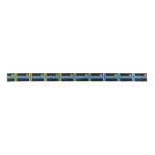 Vlag van Caithness Satin Ribbon Satijnen Lint (Voorkant)