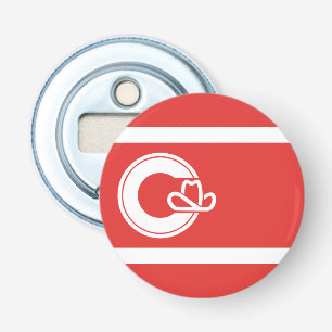 Vlag van Calgary, Alberta Bottle Opener