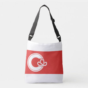 Vlag van Calgary, Alberta Crossbody Bag Tas