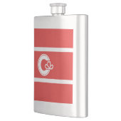 Vlag van Calgary, Alberta Flask Flacon (Links)