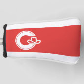 Vlag van Calgary, Alberta Golf Head Hoesje Golfheadcover (Voorkant)
