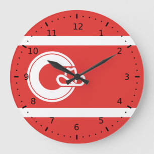 Vlag van Calgary, Alberta Grote Klok