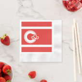 Vlag van Calgary, Alberta Napkins Servet (Insitu)