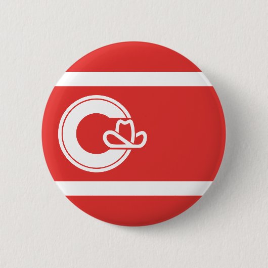 Vlag van Calgary, Button van Alberta (Voorkant)