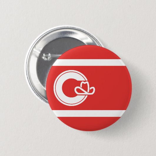 Vlag van Calgary, Button van Alberta (Voorkant /achterkant)