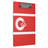 Vlag van Calgary, klembord van Alberta (Rechts)