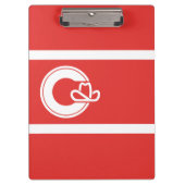 Vlag van Calgary, klembord van Alberta (Voorkant)