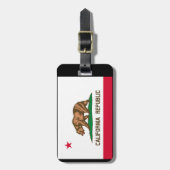 Vlag van Californië Bagagelabel (Voorkant verticaal)
