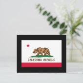 Vlag van Californië Briefkaart (Staand voorkant)