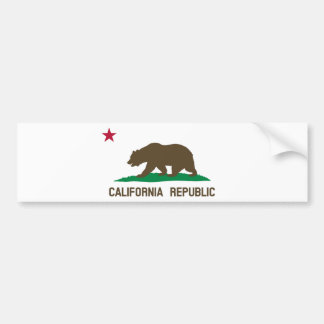 Vlag van Californië Bumpersticker