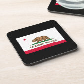 Vlag van Californië Drankjes Onderzetter (Linkerzijde)
