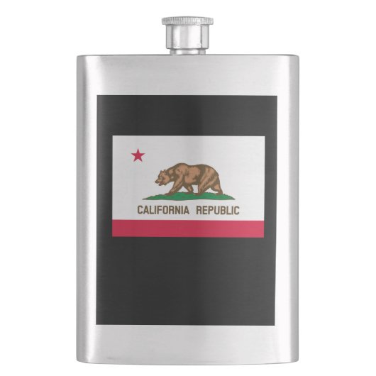 Vlag van Californië Flacon (Voorkant)