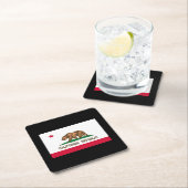 Vlag van Californië Kartonnen Onderzetters (Insitu)