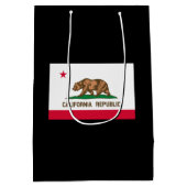 Vlag van Californië Medium Cadeauzakje (Achterkant)