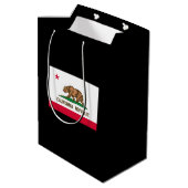 Vlag van Californië Medium Cadeauzakje (Achterkant Gekanteld)