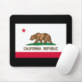 Vlag van Californië Muismat (Met muis)