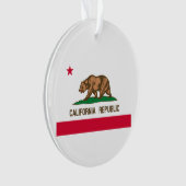 Vlag van Californië Ornament (voorkant)