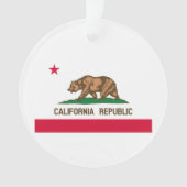 Vlag van Californië Ornament (voorkant)