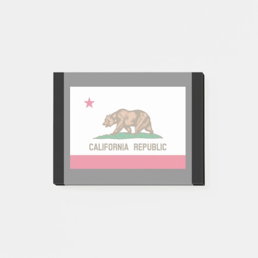 Vlag van Californië Post-it® Notes (Voorkant)