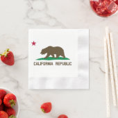 Vlag van Californië Servetten (Insitu)