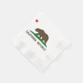 Vlag van Californië Servetten (Hoek)