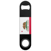 Vlag van Californië Speed Flessenopener (Voorkant)
