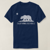  vlag van Californië T-shirt (Design voorkant)