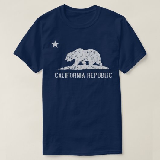  vlag van Californië T-shirt (Design voorkant)